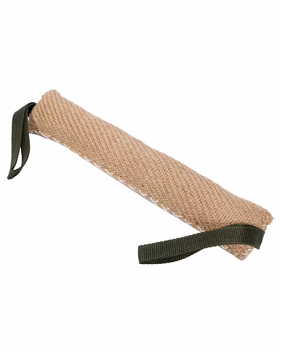 Handles Jute Police Young Dog Bite tug play toy-12243338
