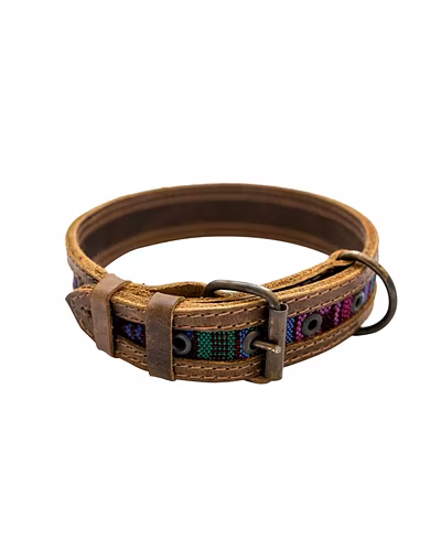 Rustic Mayan Dog Collar-12247566