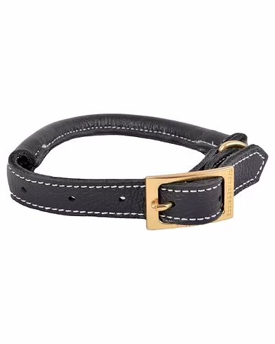 Adjustable Leather Dog Collar-12247212