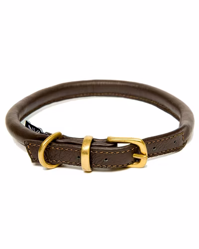 plain leather collar-4
