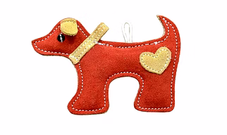 Red Dog Squeaky Toy