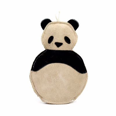 suede dog toy (animal)