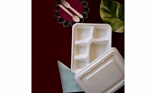 5 CP MEAL TRAY WITH LID