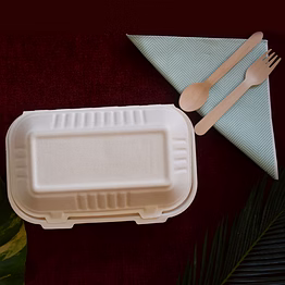 clamshell rectangle box