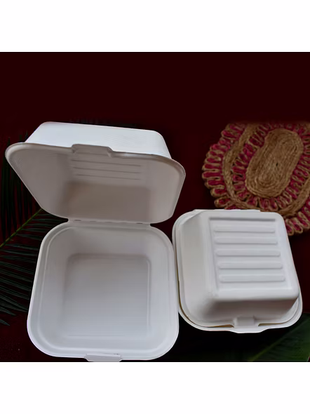 CLAMSHELL BURGER BOX, eco-friendly and sustainable.