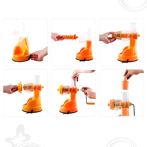 Plastic Fruit Juicer