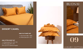 Bedsheet Set - 400 Thread Count