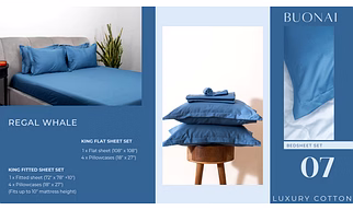 Bedsheet set - 400 Thread Count