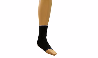 ANKLE SUPPORT NEOPRENE BLACK AND BLUE