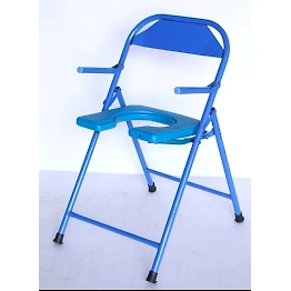 Commode Chair with handle back support