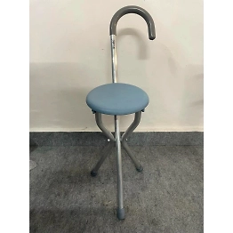 Seat Cum Walking Stick (ALUMINIUM)
