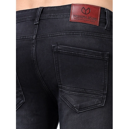 YOSHIMA  MEN'S REGULAR FIT DENIM JEAN'S PANTS-3