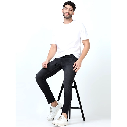 YOSHIMA  MEN'S REGULAR FIT DENIM JEAN'S PANTS-4