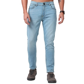 YOSHIMA  MEN'S TAILORED FIT DENIM JEANS PANTS