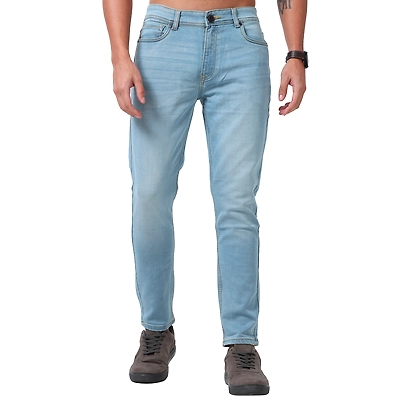 YOSHIMA MEN'S TAILORED FIT DENIM JEANS PANTS