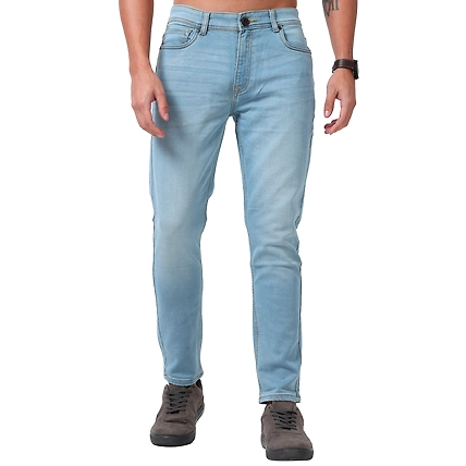 YOSHIMA  MEN'S TAILORED FIT DENIM JEANS PANTS-12621048