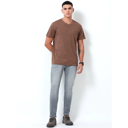 YOSHIMA  Men's Ankle Fit Denim Jeans Pants-4