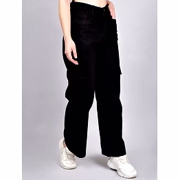 yoshima cargo women denim jeans black bulk supplier, importer, and global buyer