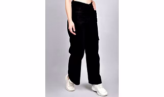 Cargo Women Denim Jeans Black Bulk  Supplier, Importer, and Global Buyer
