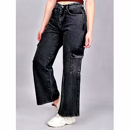 yoshima cargo women denim jeans grey bulk supplier, importer, and global buyer