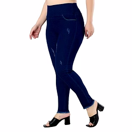 yoshima jeggings tummy tucker women denim jeans blue bulk supplier, importer, and global buyer