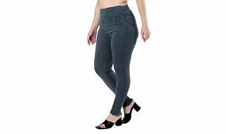 Jeggings Tummy Tucker Women Denim Jeans Grey Bulk  Supplier, Importer, and Global Buyer