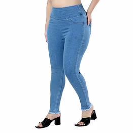 yoshima jeggings tummy tucker women denim jeans iec bulk supplier, importer, and global buyer