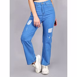 yoshima ripped jeans light women denim jeans blue bulk supplier, importer, and global buyer