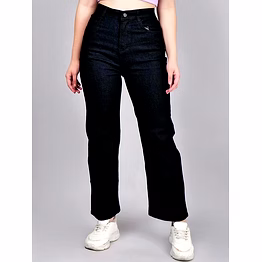 yoshima straight fit jeans women denim jeans black bulk supplier, importer, and global buyer