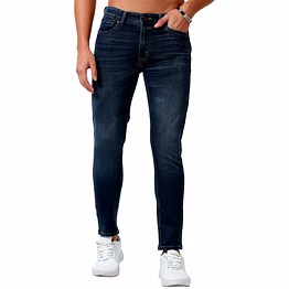 yoshima dark bule denim jeans wholesale for b2b importers & wholesalers