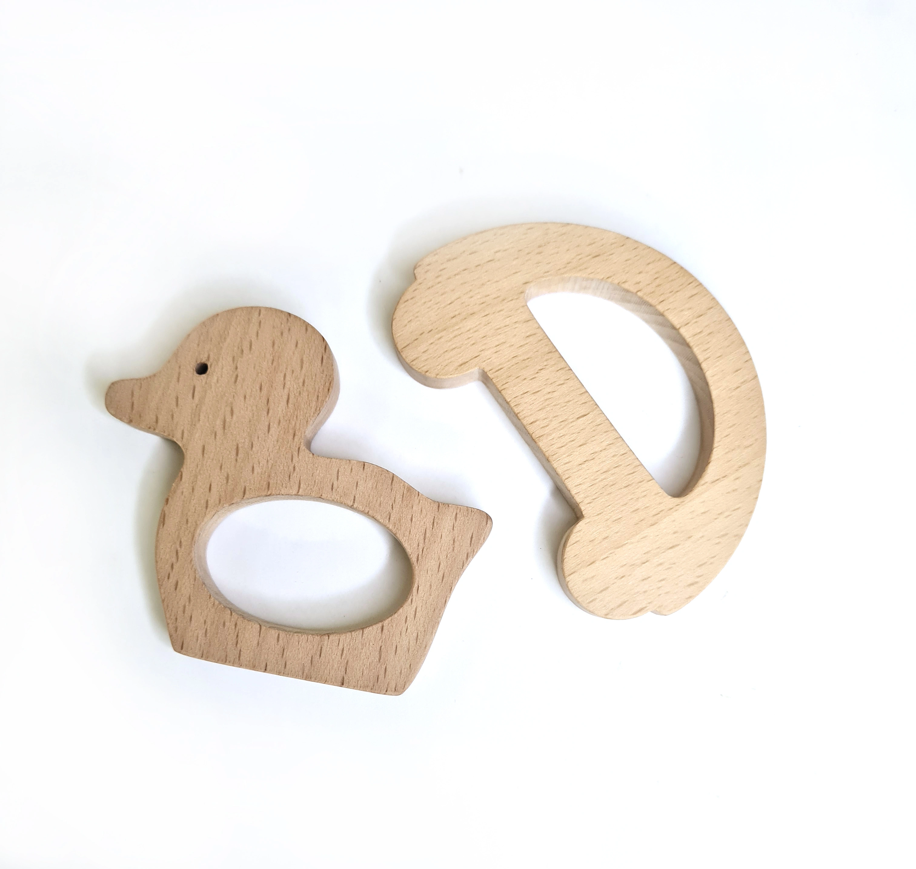 Bumbee | Wooden Teethers Car &amp; Duck-2