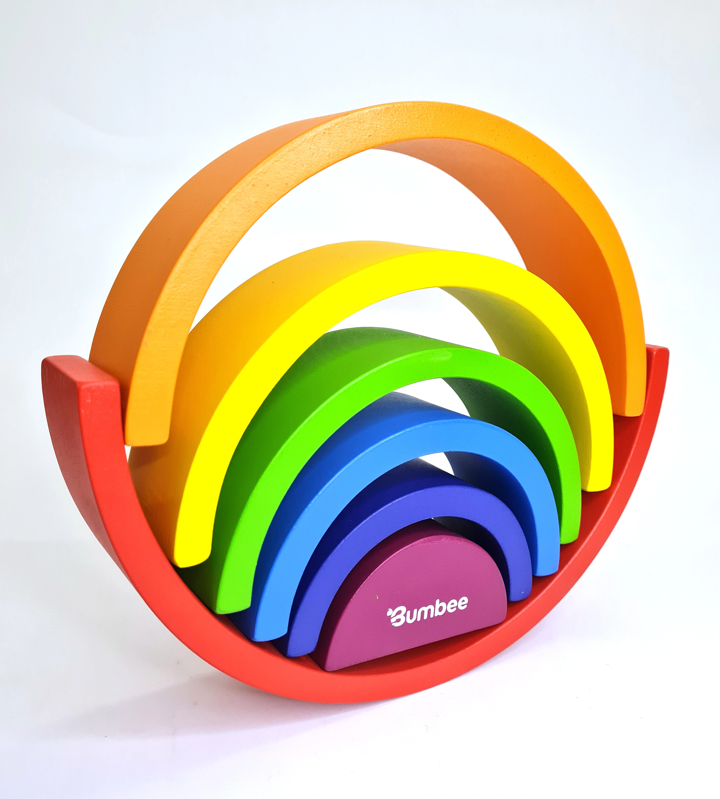 Bumbee | Wooden Rainbow Stacking-2