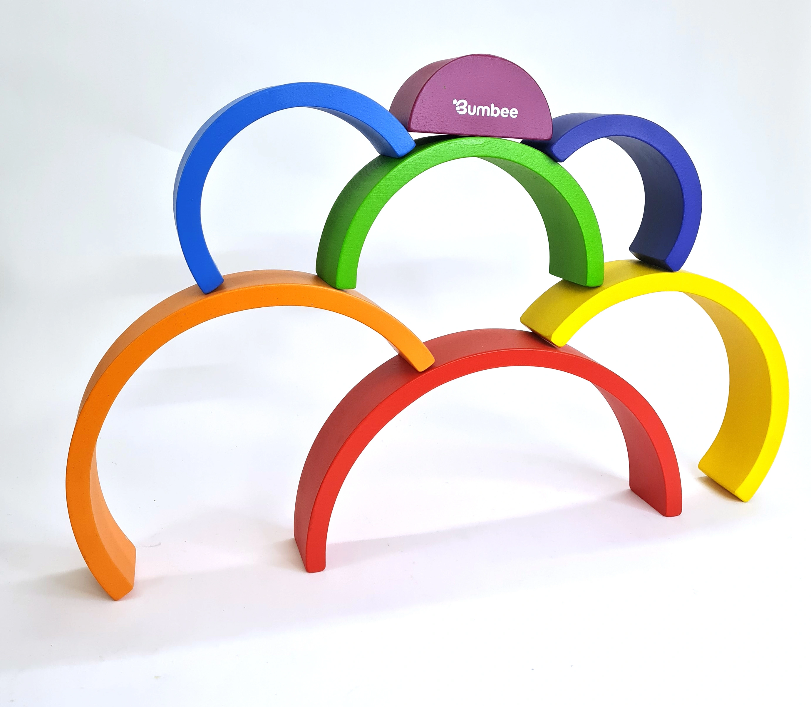 Bumbee | Wooden Rainbow Stacking-3