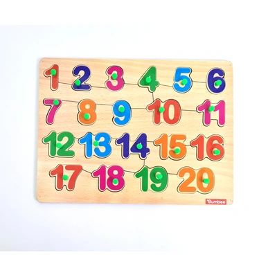 Bumbee | Wooden Educational Number Puzzle