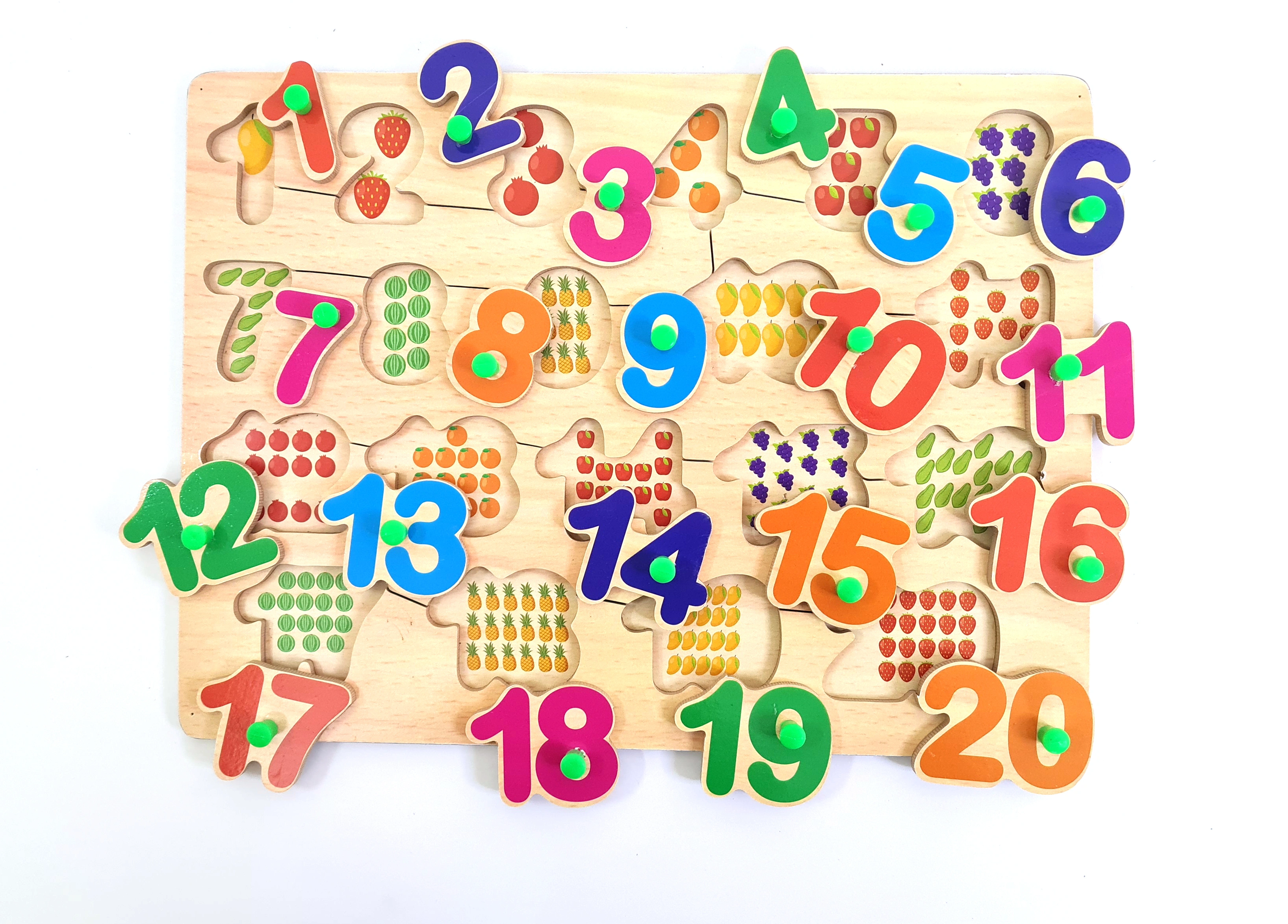 Bumbee | Alphabet &amp; Number Educational Puzzle Set Combo-4