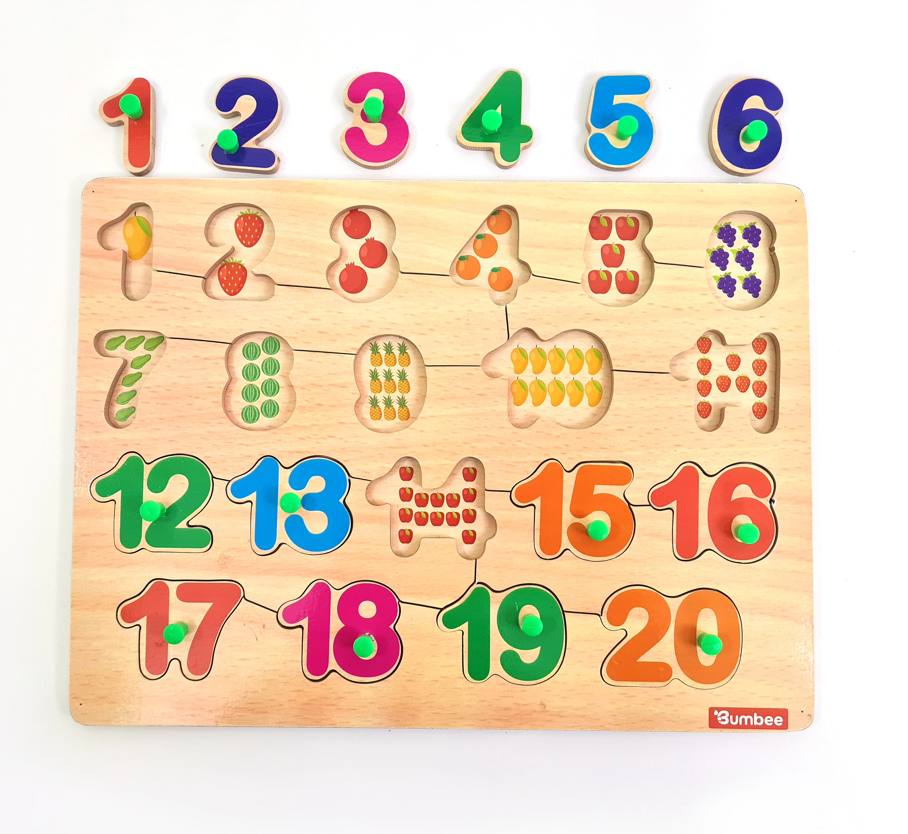 Bumbee | Wooden Educational Number Puzzle-2