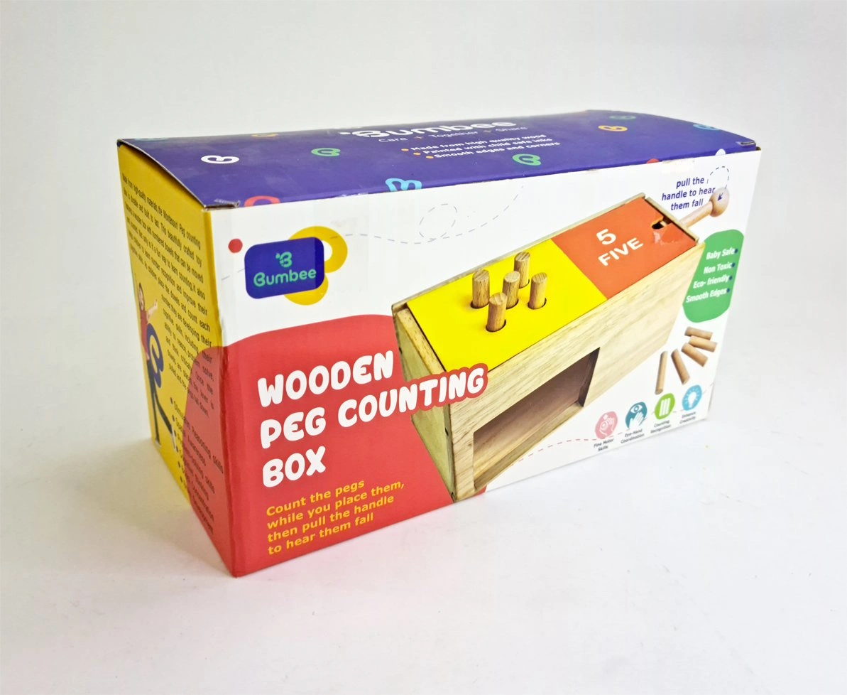 Bumbee | Wooden Peg Counting Box-3