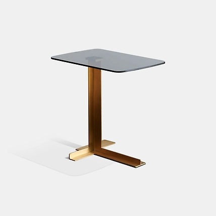 Metal End Table-12257043