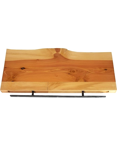 Live Edge Rustic Wood Floating Shelves-1