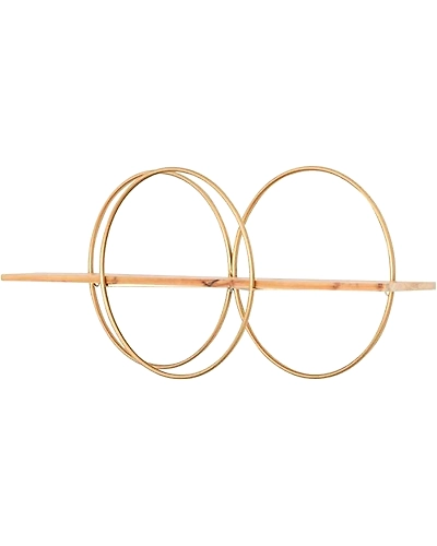 3 Metal Circle Wall Mounted Shelf-1
