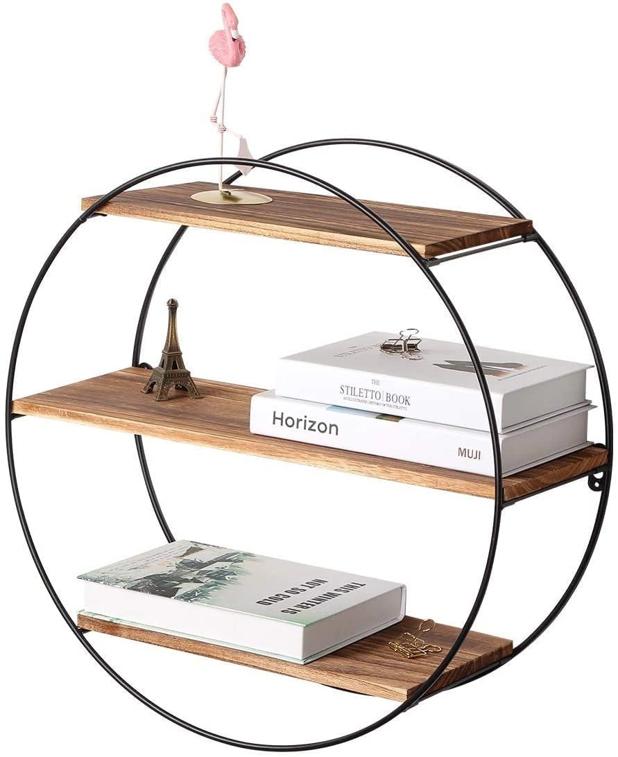 Round Wall Shelf 3 Tier-12645961