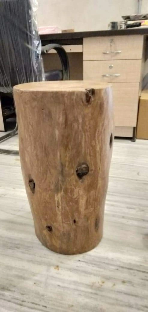 Tree Stump Side Table-2