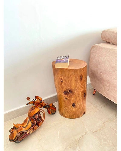 Tree Stump Side Table-1