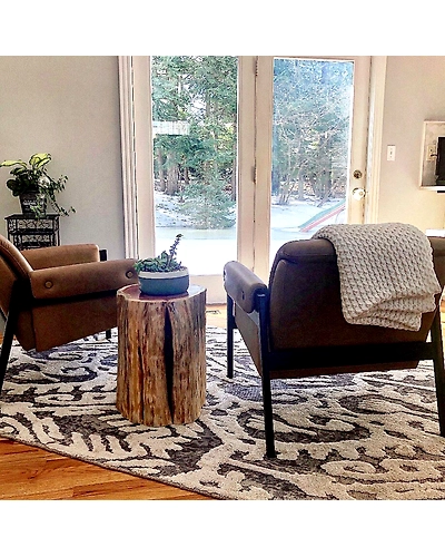 Tree Stump Side Table-4