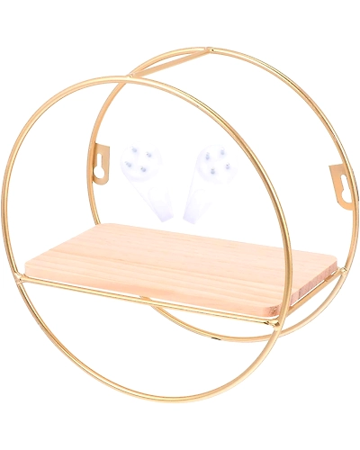 Floating Shelf Iron Wall Art Shelf Nordic Style-12646573