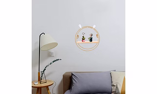 Floating Shelf Iron Wall Art Shelf Nordic Style