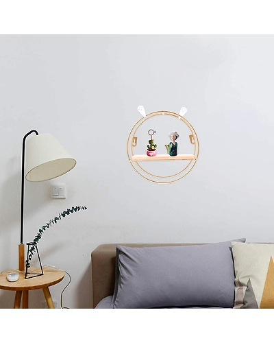 Floating Shelf Iron Wall Art Shelf Nordic Style-1