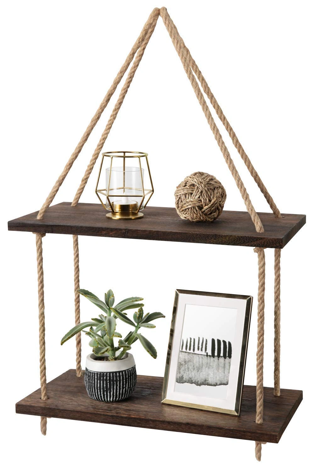 Wooden Hanging Shelf-12646577