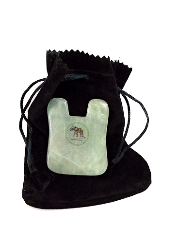 Jade Aventurine Natural Stone Gua Sha-12647117