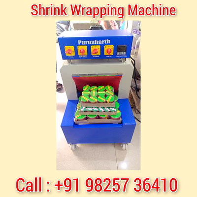 purusharth sindoor shrink wrapping machine